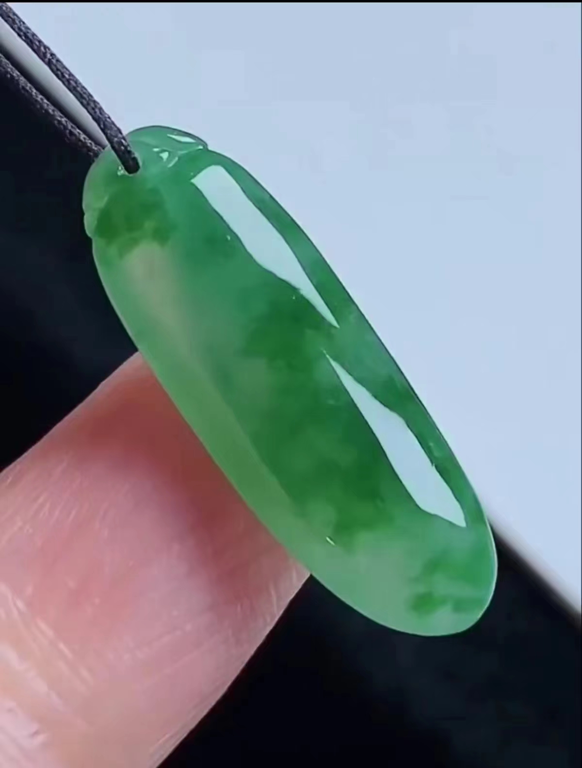 天然A货翡翠 吊坠 福瓜