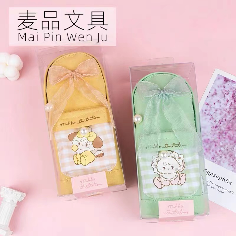 7779 麦和卡通大容量笔袋