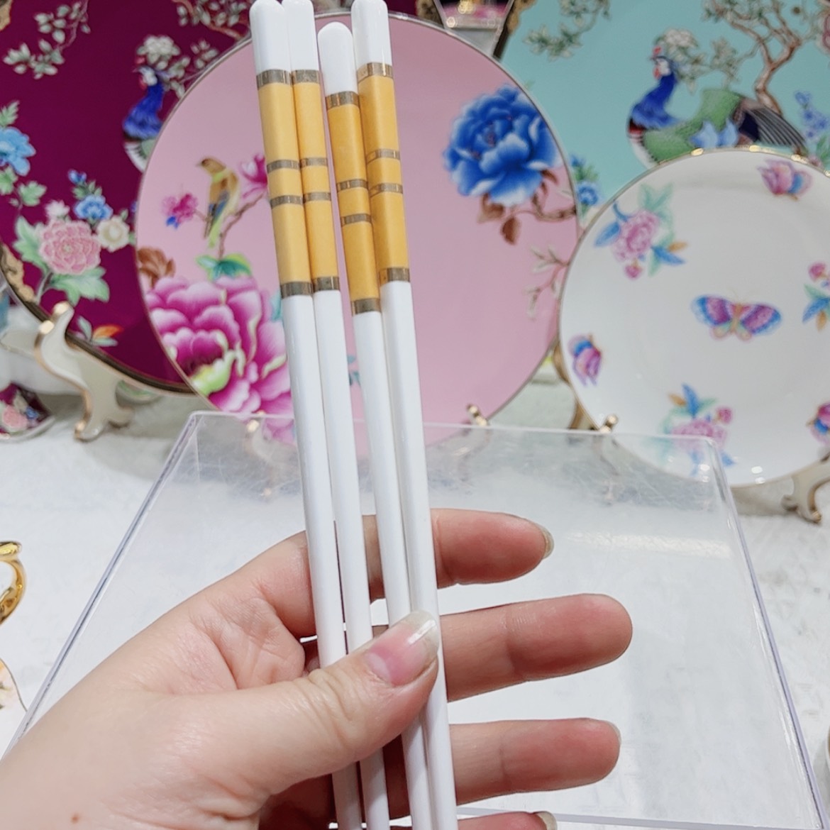 【闪购商品】瓷摆件筷子