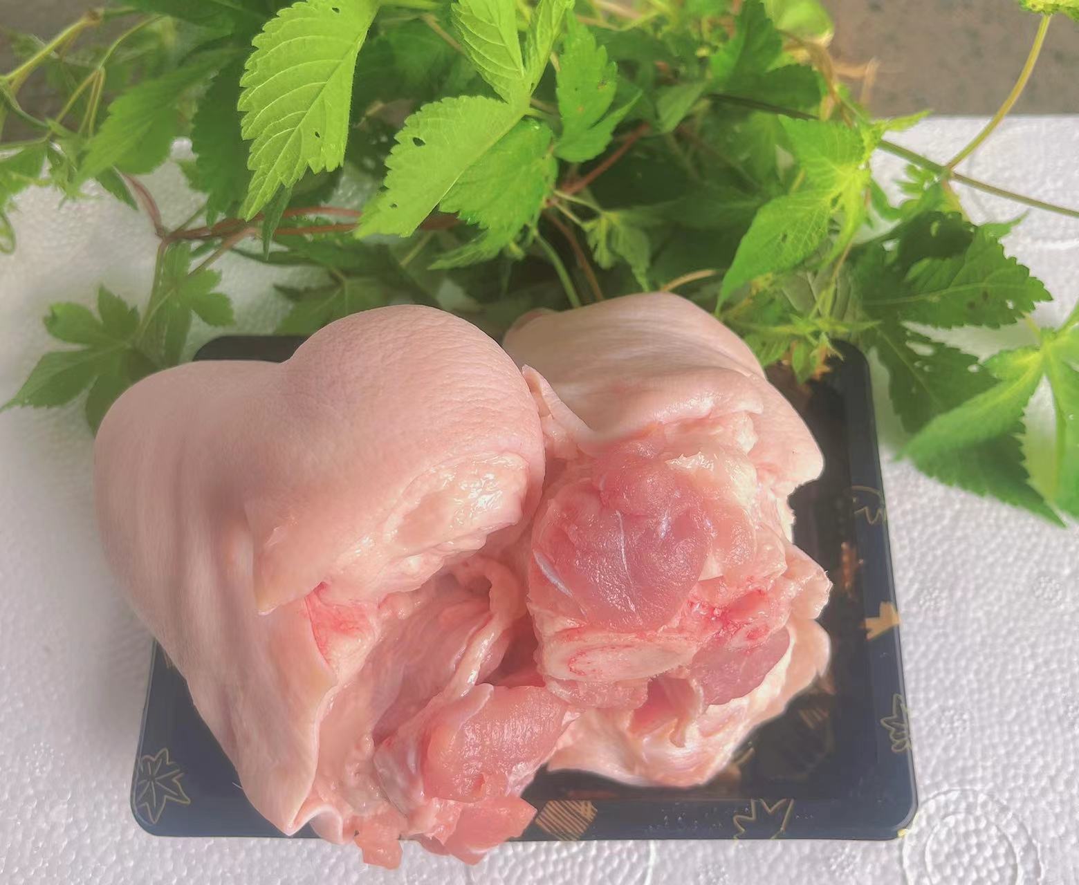 新鲜干净猪拐骨猪脚猪蹄生鲜猪拐筋优质速冻锁鲜批发5斤包邮