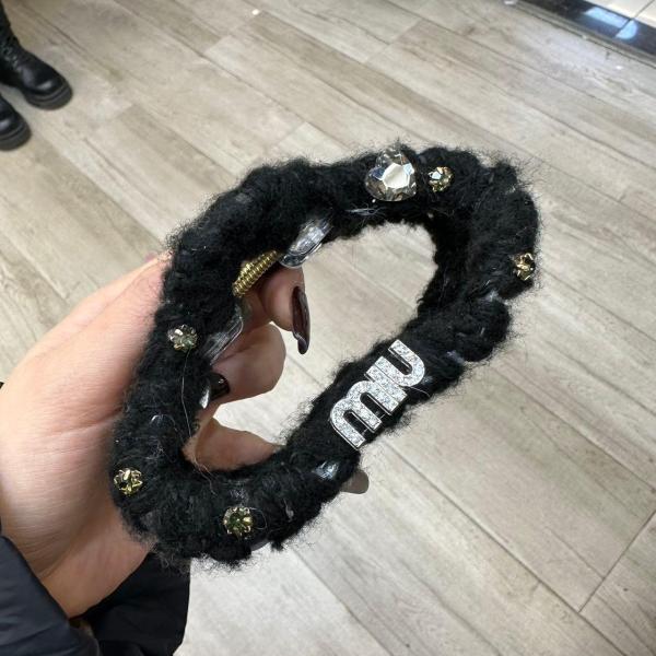 铜合金耳饰 B-664（满9.9包邮）高级黑色云朵抓夹