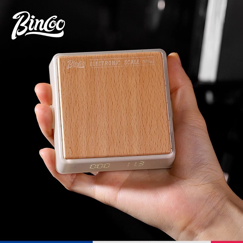 Bincoo迷你咖啡电子秤小型意式咖啡称量专用计时秤多功能咖啡秤