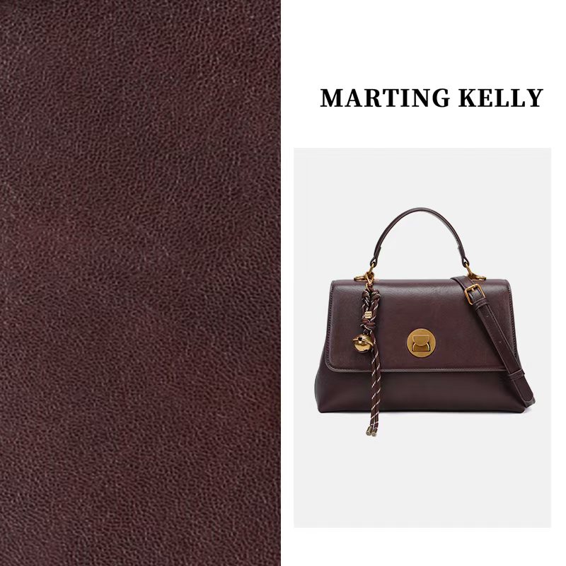 MARTING KELLY 2024/秋季新款百搭单肩斜挎包 M008棕色