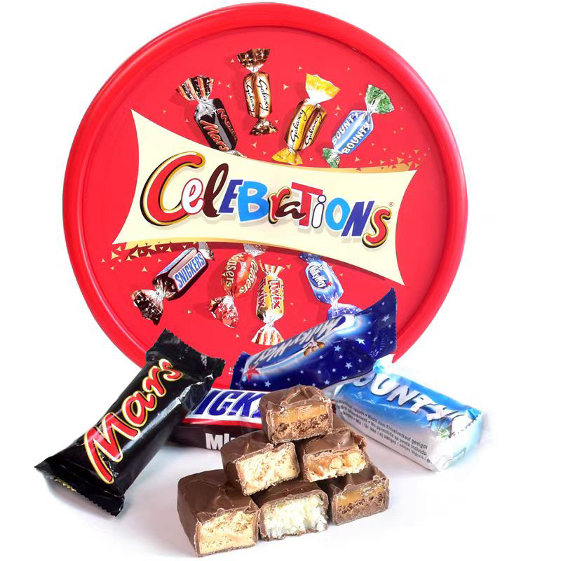 英国进口巧克力什锦礼盒大脸盆万圣节婚庆喜糖零食