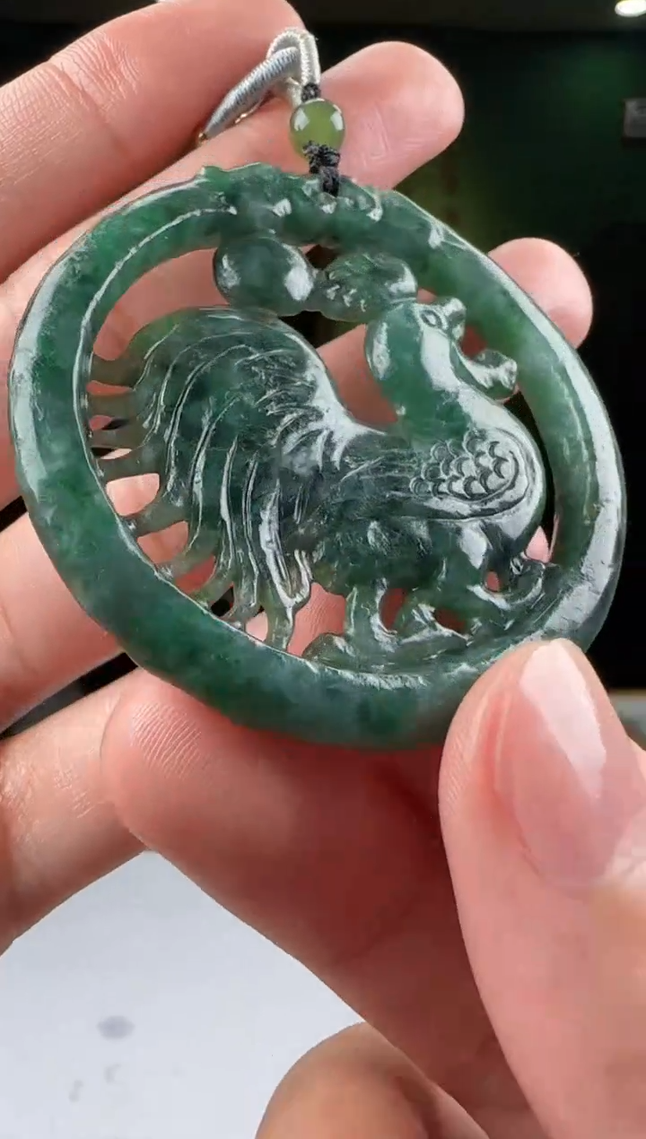 【闪购商品】定制翡翠未镶嵌XM@@SQFCYJ00048