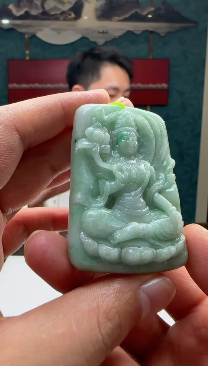 【闪购商品】定制翡翠未镶嵌AL@@SQ40107H049