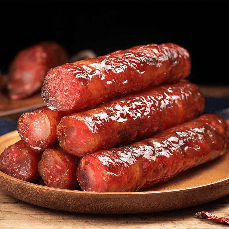 忆腊坊【纯肉肠】麻辣香肠烟熏四川口味麻辣香肠1斤——5斤腌制纯手工