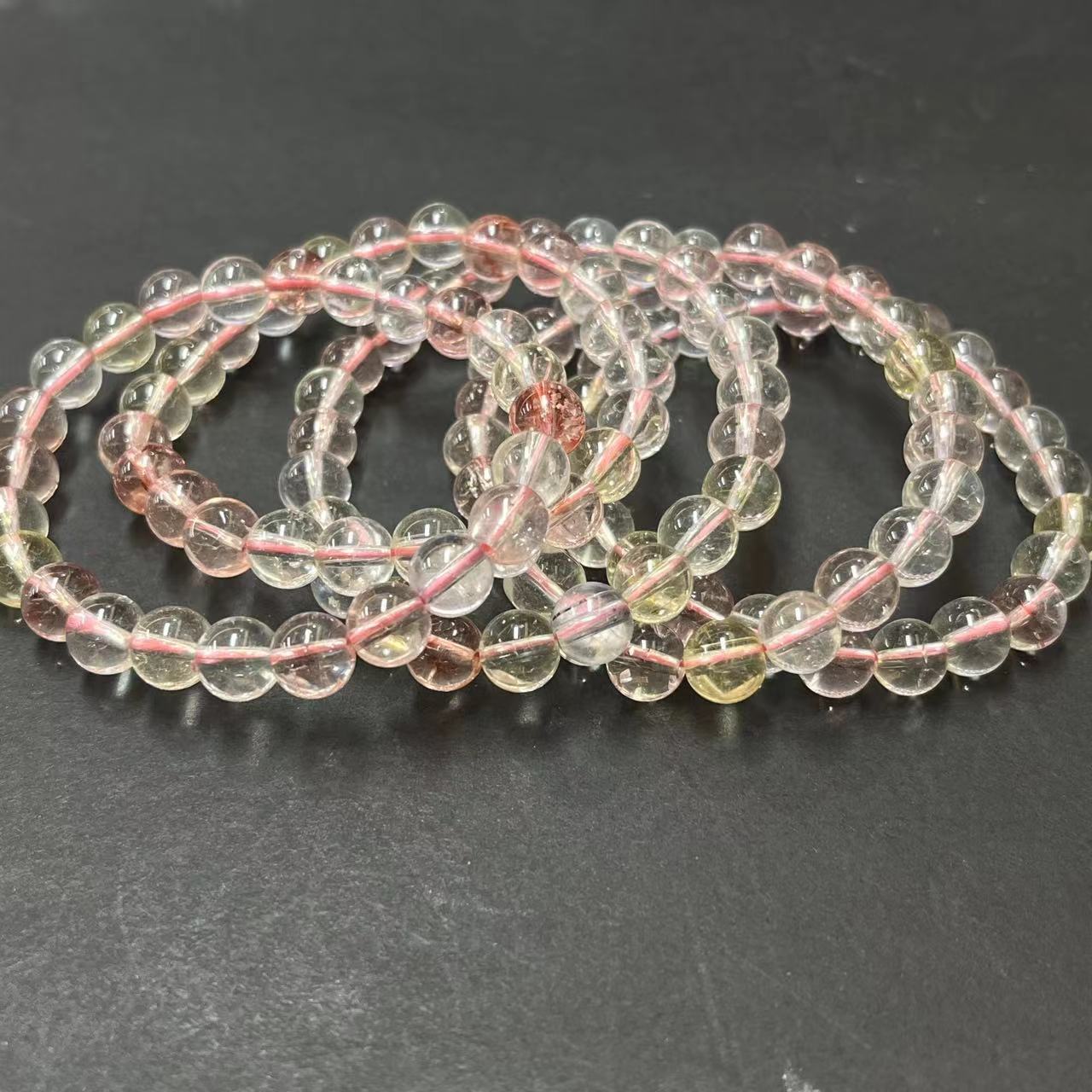 马卡龙水晶手串（多样性发一件）