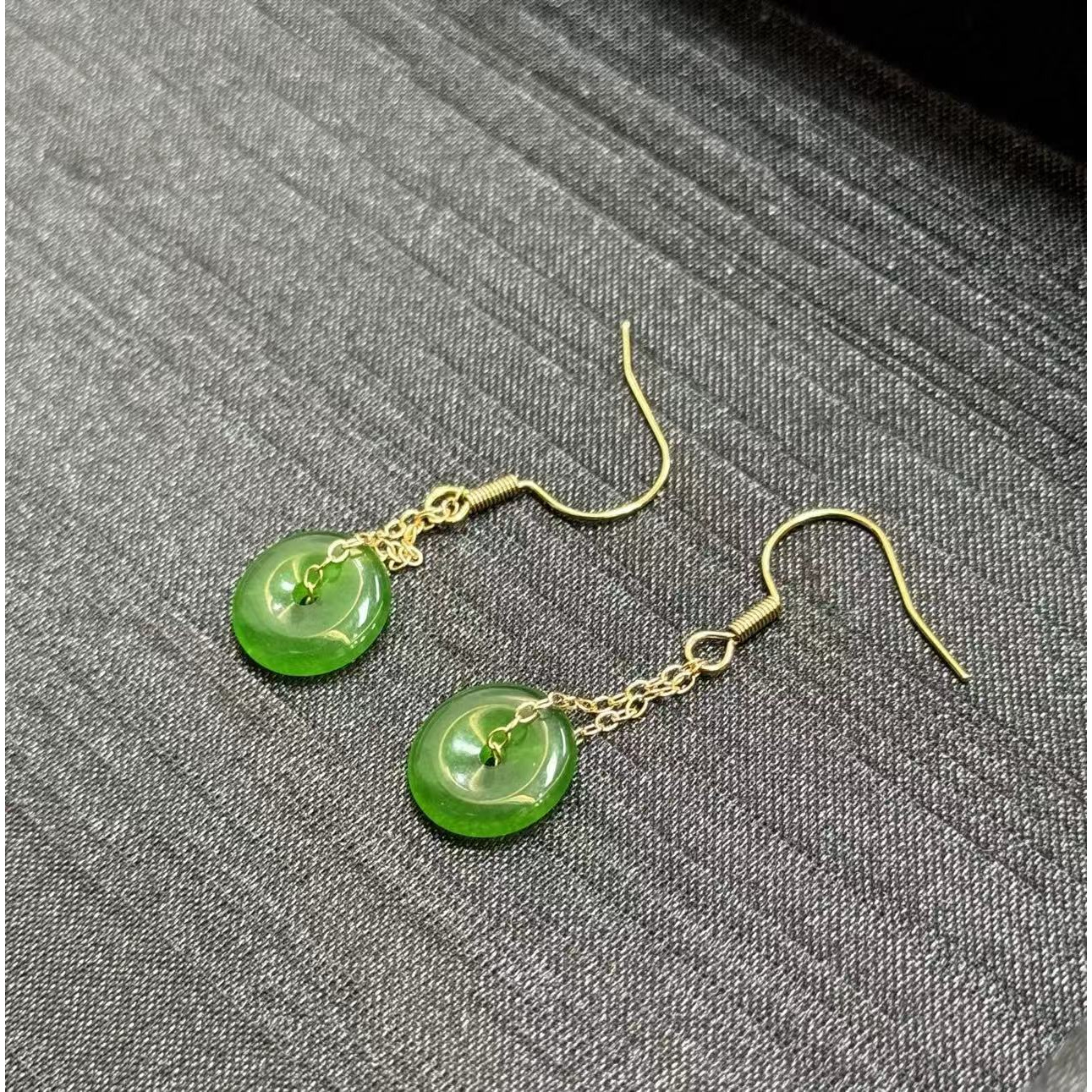 翡翠耳钩（多样性发一件）