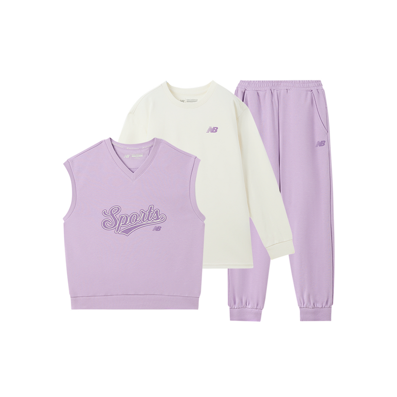 NEW BALANCE  秋冬男童女童卫衣套装ND2TF1Z033