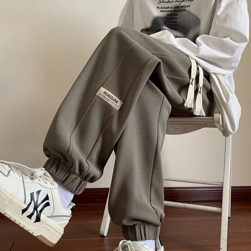 春秋冬季哈伦卫裤女大码2-300斤胖mm休闲显瘦运动束脚裤遮肉加绒