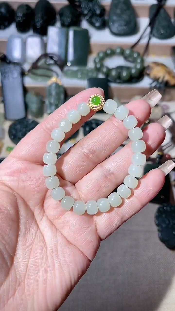【闪购商品】和田玉手串未镶嵌手串