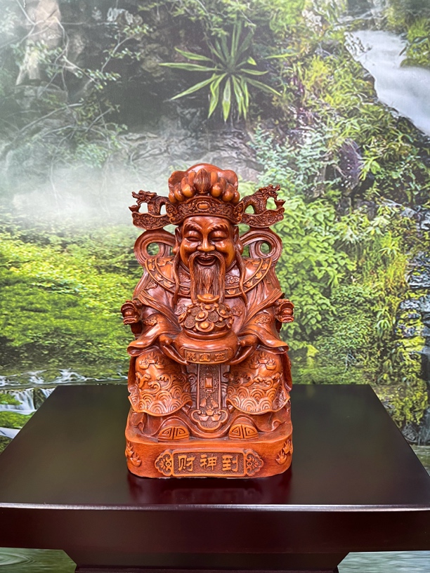 财神到 玄关 门店 公司 家居装饰摆件 长22高40