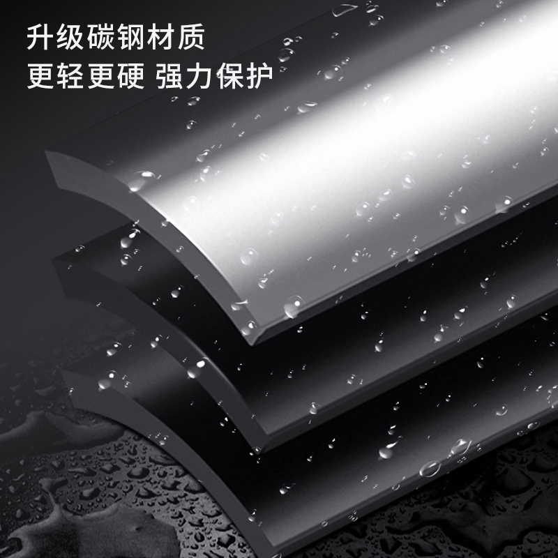 【便利店专属】Mzmix加长款前后保险杠Mzmix短尾前杠高碳钢无损安装