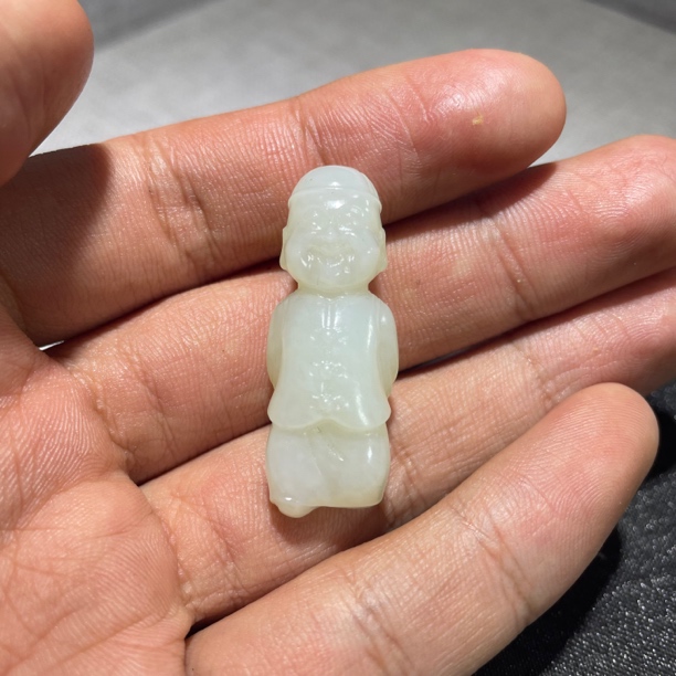 和田玉小财主吊坠