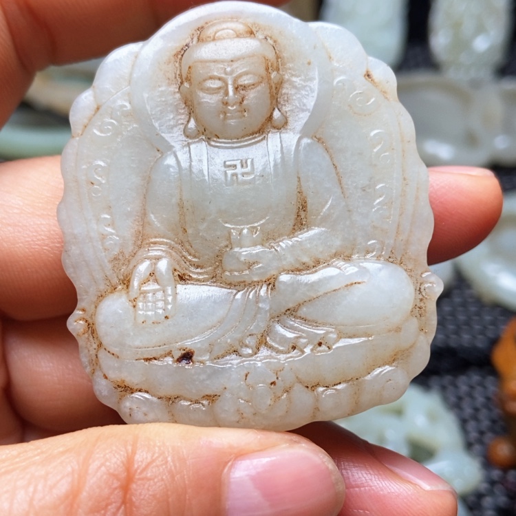 【闪购商品】和田玉吊坠(不含链)未镶嵌