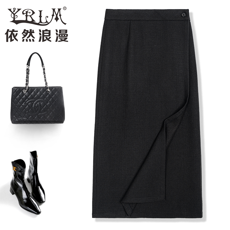 【华姐&原创】KQ456352-1一片式半身裙2024新款显瘦直筒魔术裙