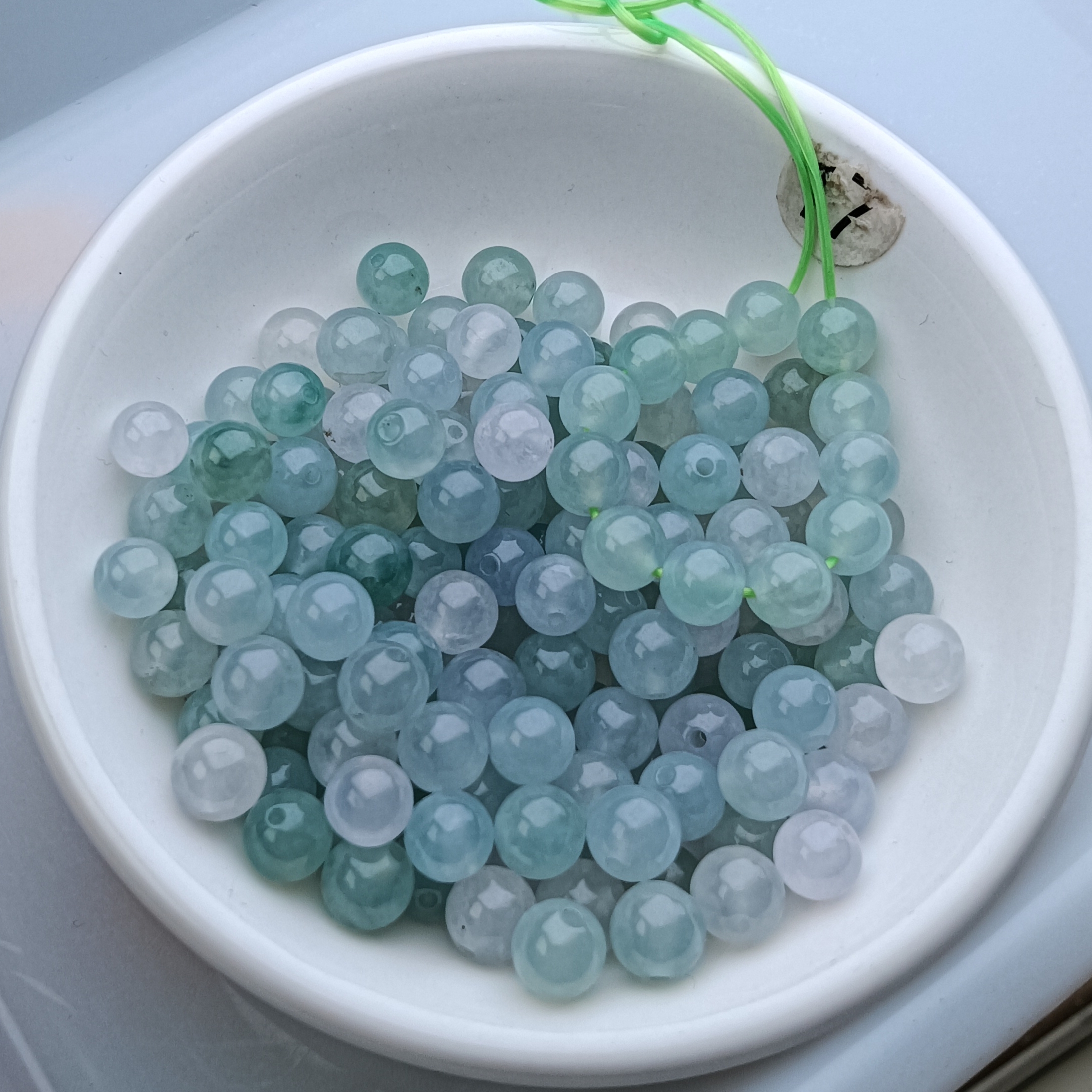 散珠多样性自发选天然缅甸翡翠93x卡