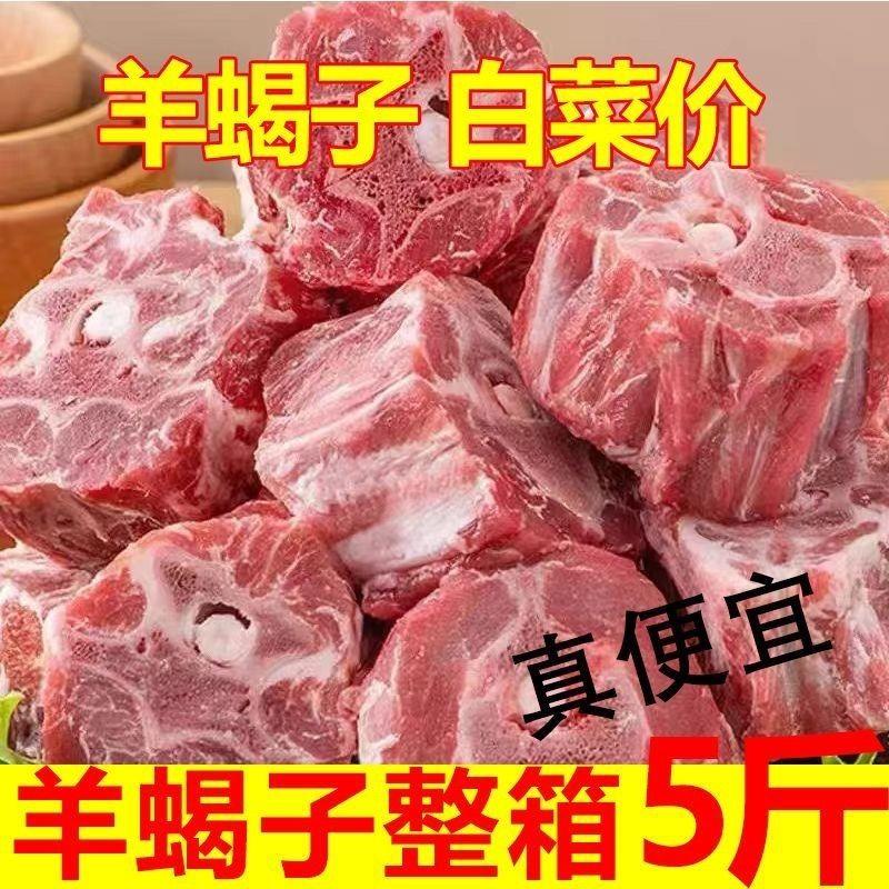 【多肉羊蝎子】内蒙古原切新鲜羊脖骨羊脊骨羊骨头生羊肉草原散养