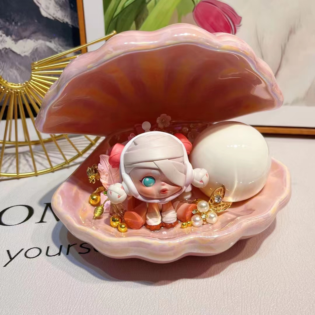 【K】奶油皇后妮妮成品样板收纳盒烟灰缸托盘钥匙扣挂件