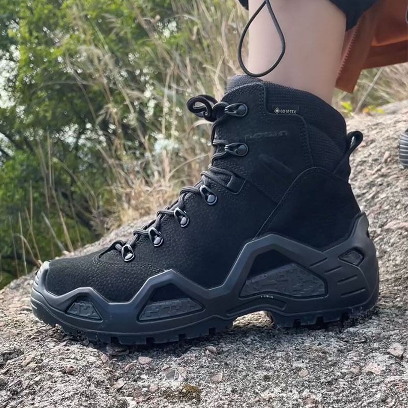 LOWA官方Z6N高帮GORETEX防水透气战术靴户外徒步登山鞋男士