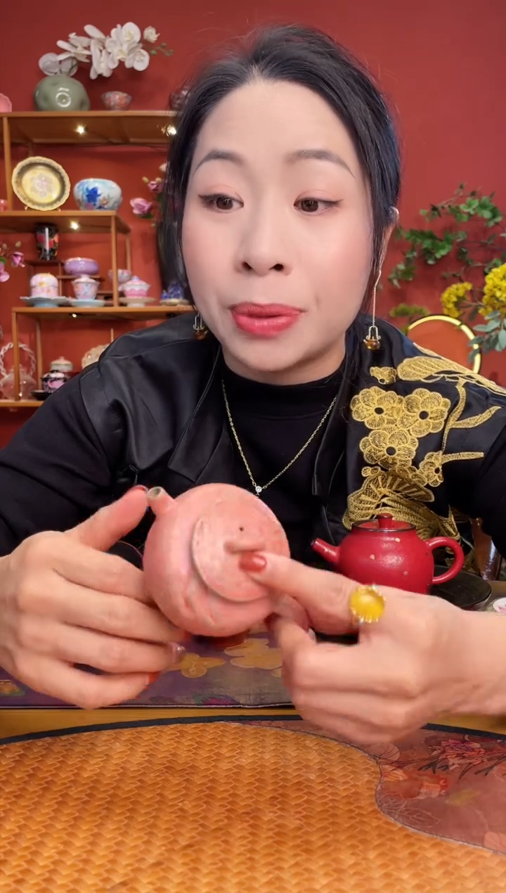 【闪购商品】陶瓷茶壶粉丑壶