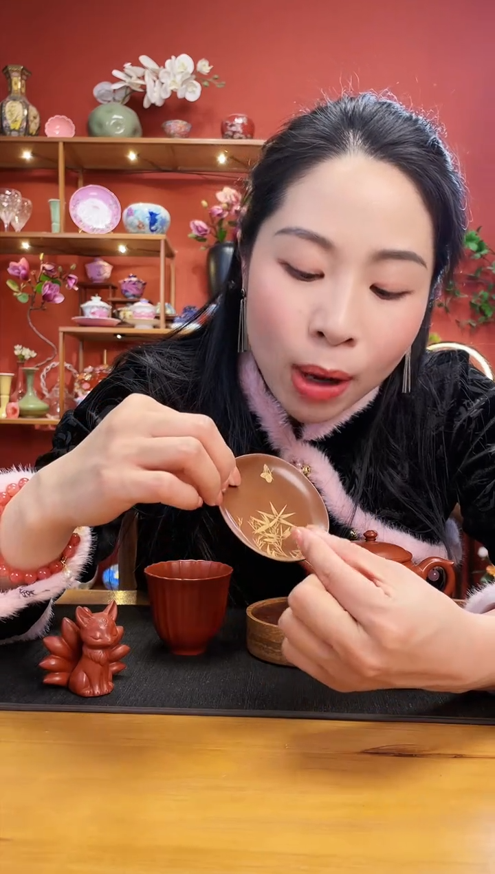 【闪购商品】陶瓷杯垫紫铜杯垫