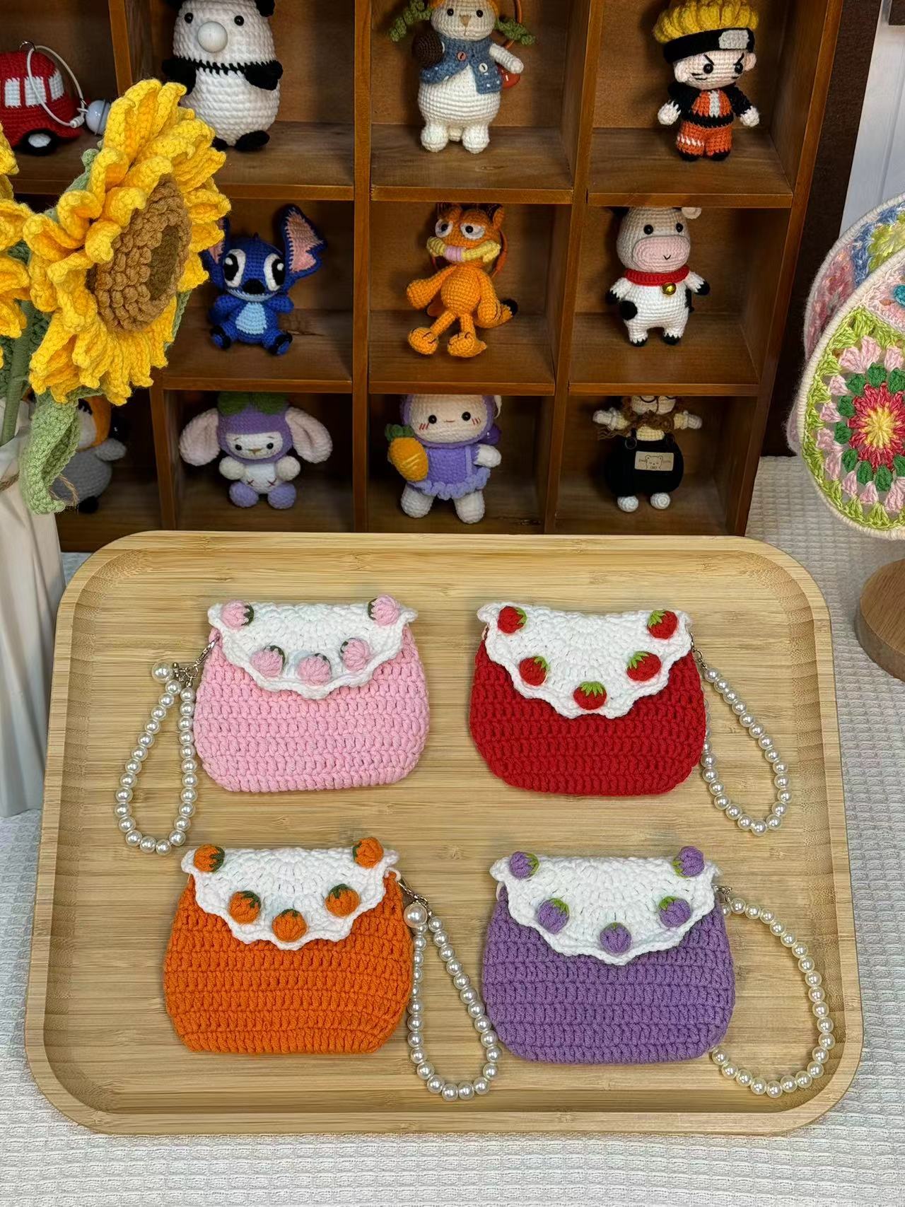 纯手工钩织成品  精品包包 直播间专拍 