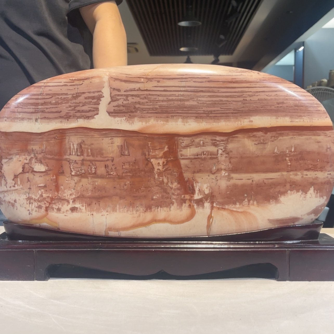 【闪购商品】彩石54/32/5 三峡清江画面石