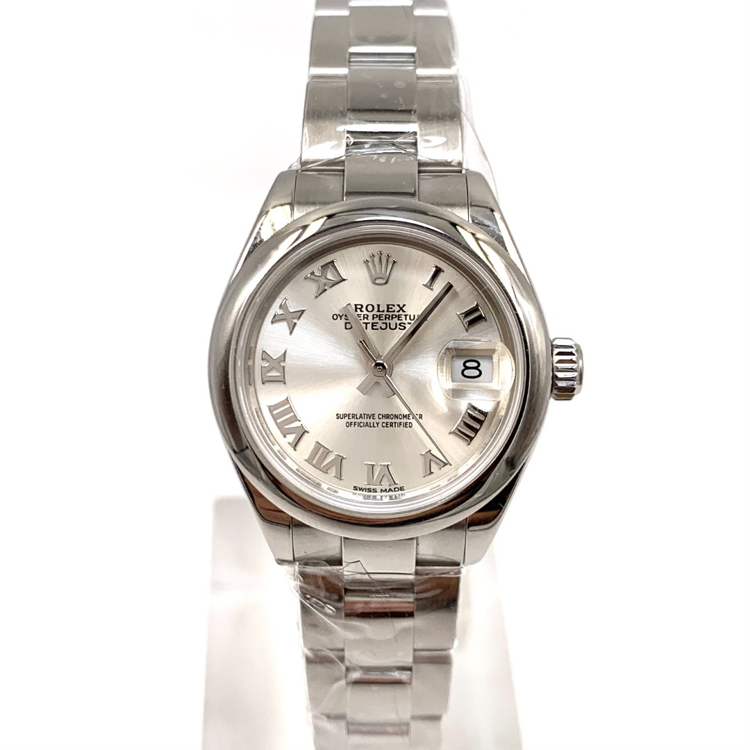 99新 Rolex/劳力士 女装日志/银灰色表盘/自动机械/表径28mm/女表