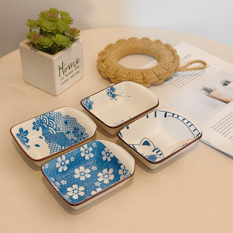 创意日式酱料碗家用小菜碟厨房餐具蘸酱调料碗