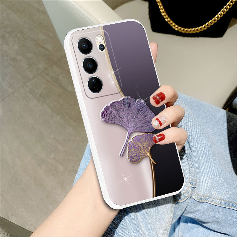 vivos17手机壳防摔s17pro软壳vivos17e女款直边硅胶创意休闲磨砂1