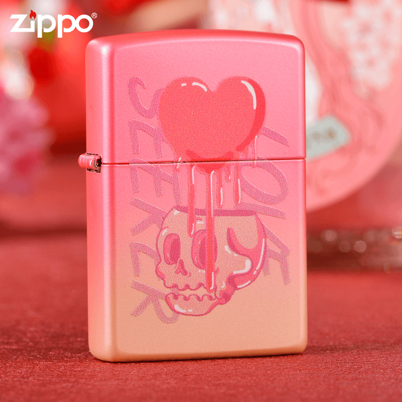 ZIPPO/之宝打火机彩印恋爱之死-官方原装正品打火机情人礼物TCJ1