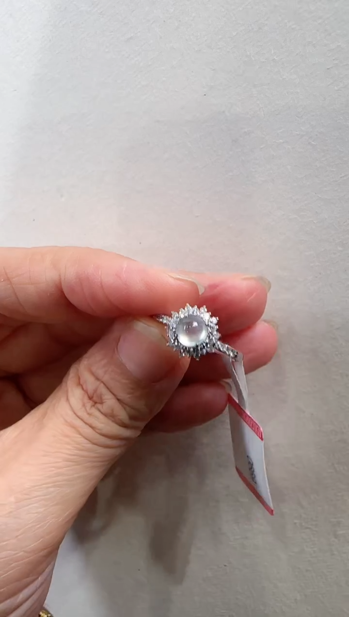 【闪购商品】翡翠戒指18K金镶嵌国风