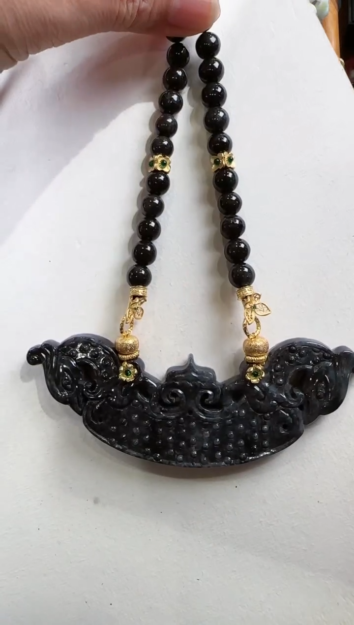 【闪购商品】翡翠颈饰未镶嵌国风