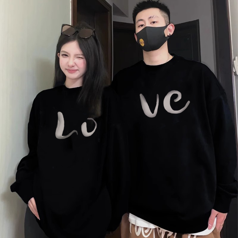 不一样情侣装卫衣春秋冬款2025新款反季高级感超火的美式风格网红