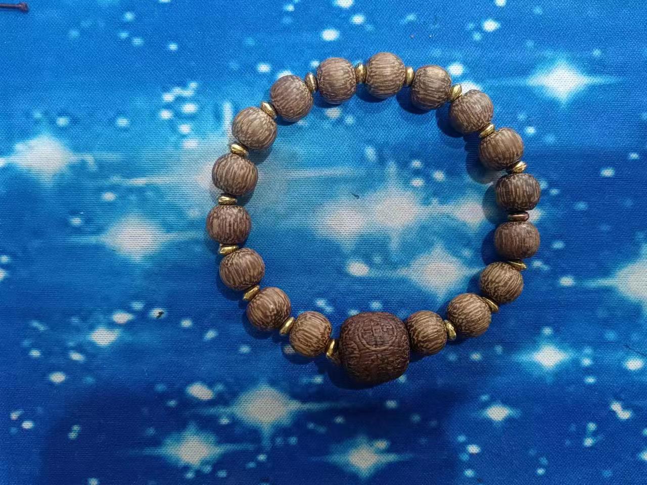 163号 土沉1.0圆珠手串