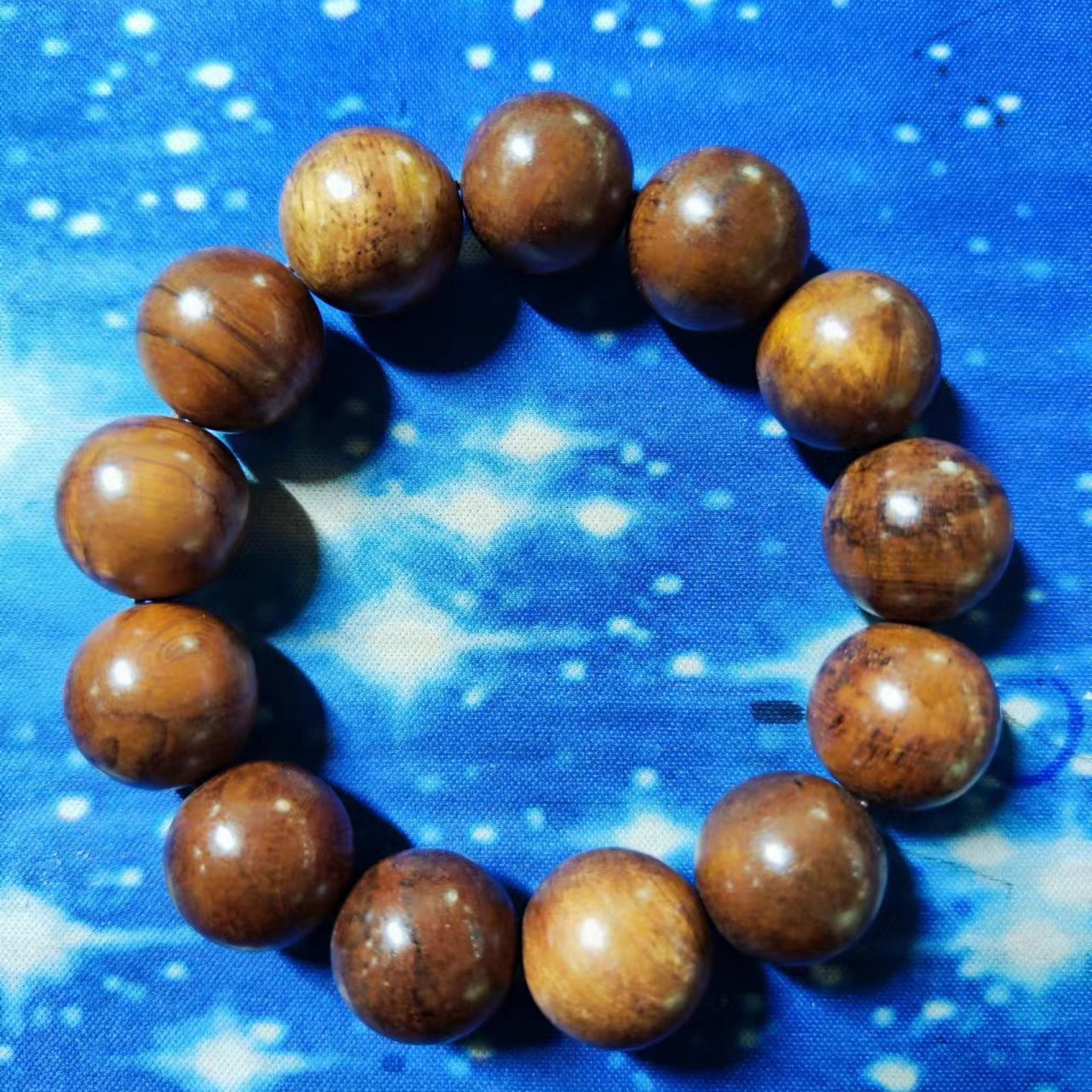 281号 海黄1.8cm圆珠手串