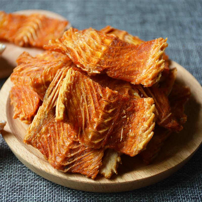 酥嘎嘣脆香酥鱼排即食烤鱼骨深海酥脆鱼骨粒休闲海味零食小吃笋0g