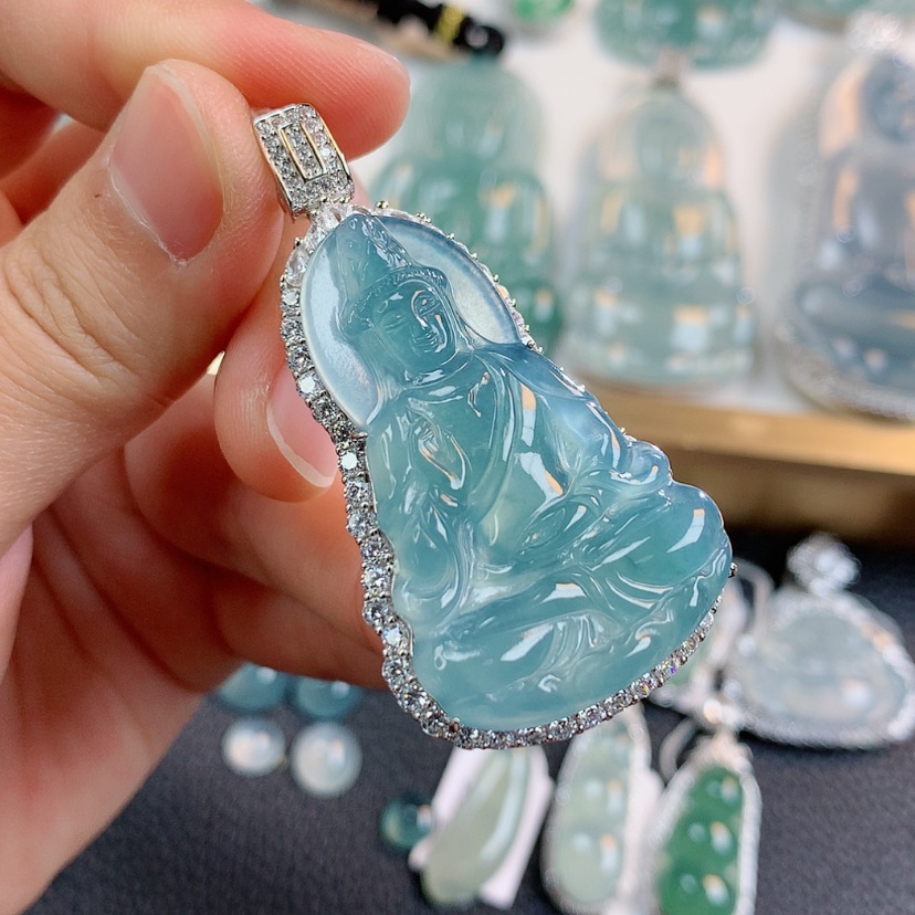 【闪购商品】翡翠颈饰银S925镶嵌