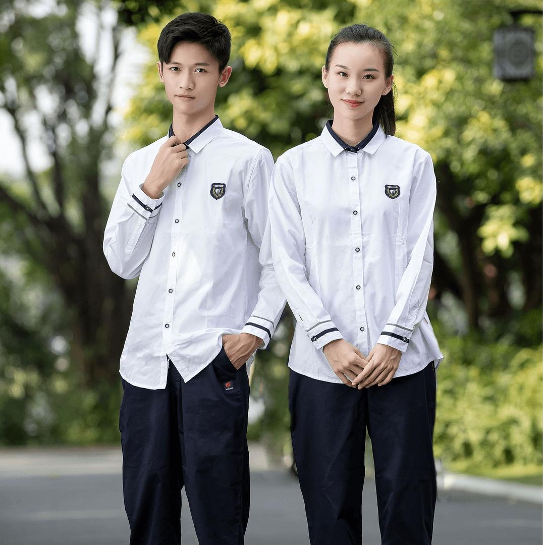 【赫学熊】中学秋季制服/南宁市统一中小学校服/赫学熊秋季学生装