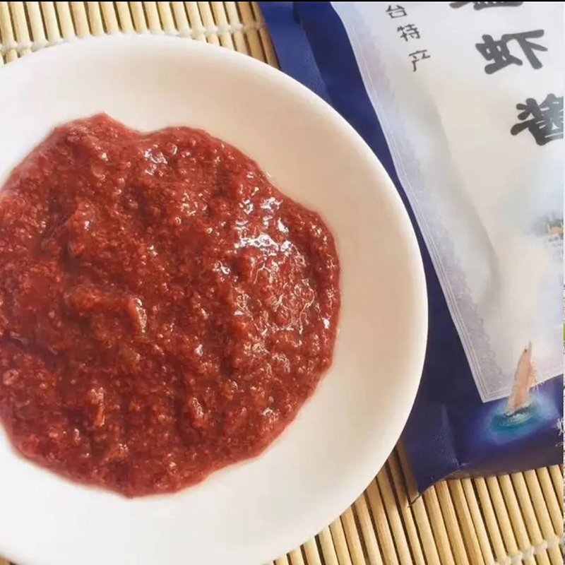 烟台特产蜢子虾酱调味酱80g/袋鲜香美味青洋烟海不腥不臭不咸原味