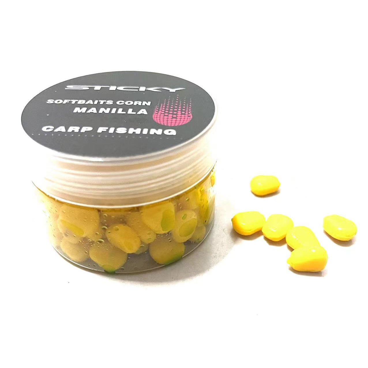 英狐鲤钓硅胶玉米Sticky马尼拉原液泡制仿真浮力玉米豆玉米欧鲤钓