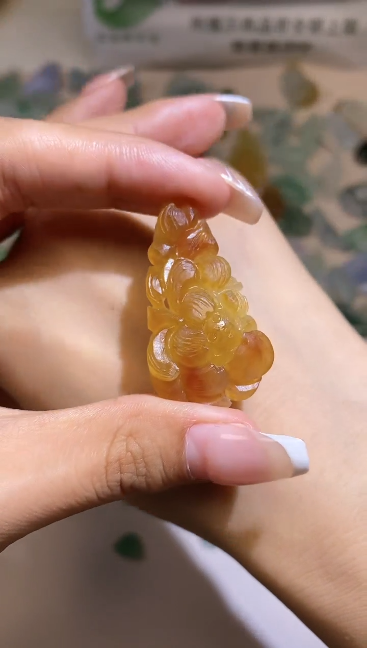 【闪购商品】定制翡翠挂件未镶嵌挂件