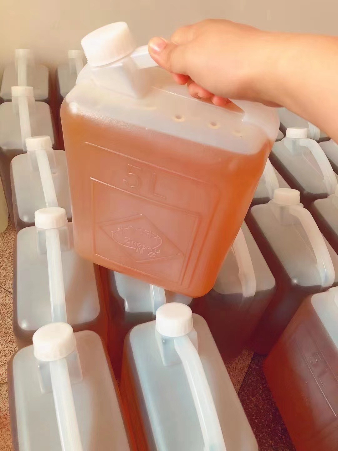 【送货上门】农家压榨 花生油10斤装115元