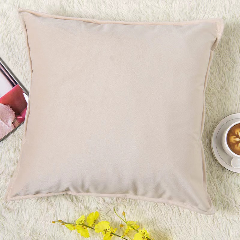 床头靠背垫双面简约舒适欧式现代奢华超柔天鹅绒布艺大靠垫套靠枕