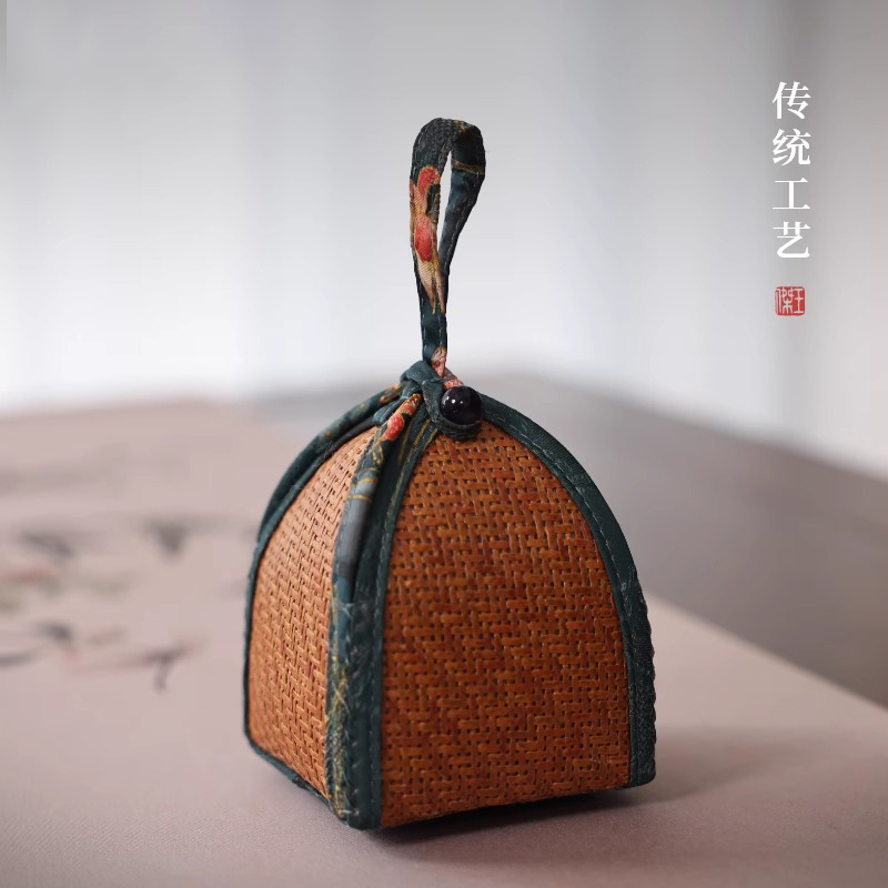 厦亨工坊个人杯旅行茶具收纳包主人杯功夫建盏风铃包茶包户外便携