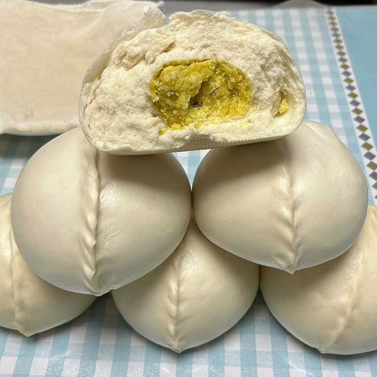 杜毛女普装面油包子手工酵面馍油酥馍陕西特产蒲城油角角新鲜即食