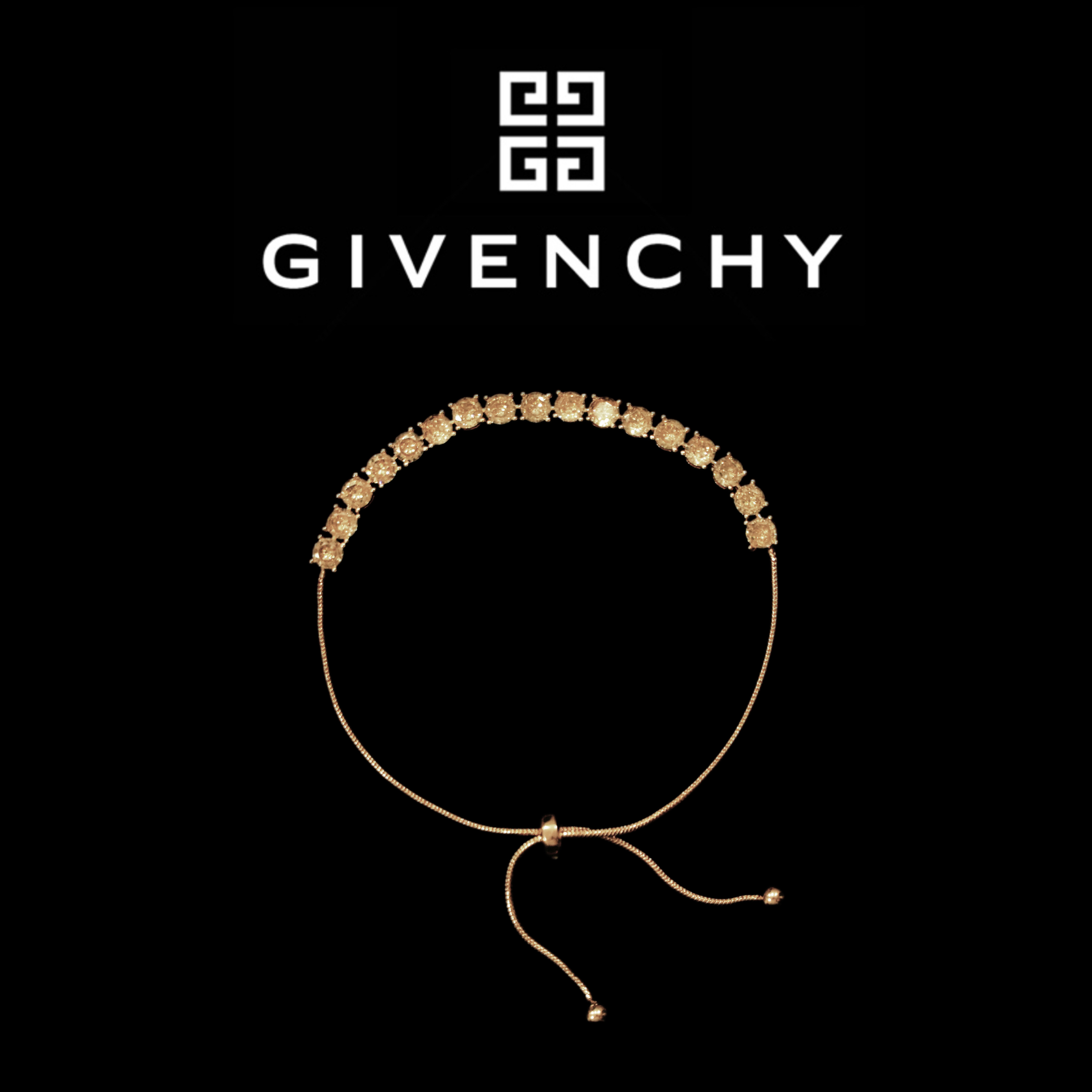 Givenchy/纪梵希满天星「极光」Aurora手链 玫瑰金色