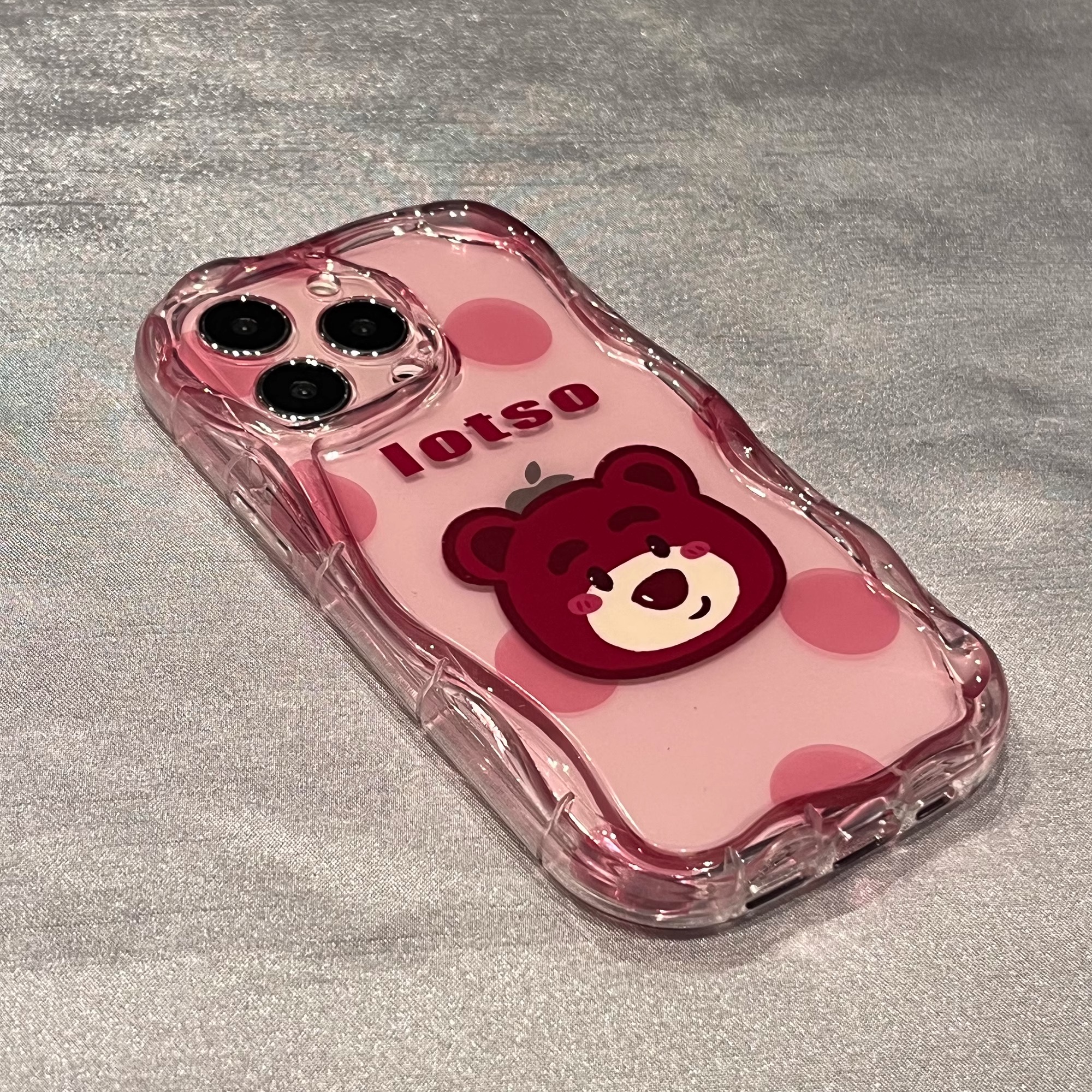 苹果15Promax手机壳新款iPhone14可爱网红小熊13日韩12卡通15潮牌